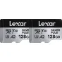 New products - LEXAR MICROSDXC PROFESSIONAL SILVER PLUS UHS-I/U3/A2/4K R205/W150 (V30) 128GB - 2PACK LMSSIPL128G-B2ANG - quick order from manufacturer