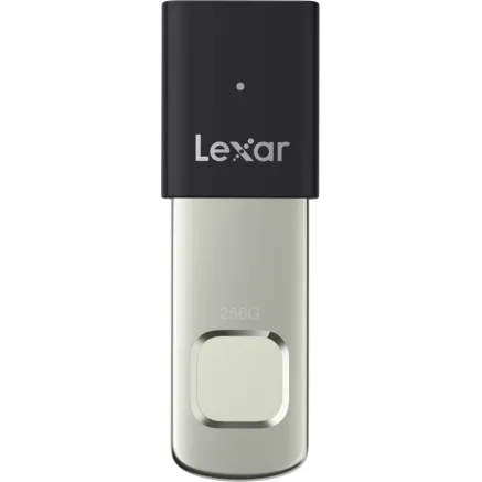 LEXAR JUMPDRIVE FINGERPRINT F35PRO USB 3.2 GEN1, UP TO R300/W350, 256GB LJDF35P256G-RNBNG