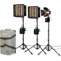 Light Panels - NANLITE PAVOSLIM 60B & FORZA 60B II KIT 60B X2 + FORZA 60BII - 3-LIGHT KIT WITH LIGHT STAND 01-006 FORZA 60BII-3 - quick order from manufacturer