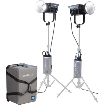 Monolight Style - NANLITE FC-500B 2-LIGHT TROLLEY CASE KIT 02-008 2KIT-ST - quick order from manufacturer