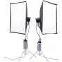 Monolight Style - NANLITE FC-500B 2-LIGHT TROLLEY CASE KIT 02-008 2KIT-ST - quick order from manufacturer