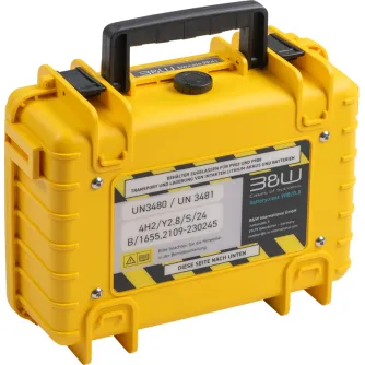 Hard Cases - BW OUTDOOR BATTERY.CASE P908.08. TRANSPORT & STORAGE OF DEFECTIVE LITHIUM BATTERIES, YELLOW 109315 - quick order from manufacturer