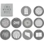 New products - NANLUX NLMOUNTPROJECTIONATTACHMENTGOBOSET1 AS-GB-A-SET1 - quick order from manufacturer