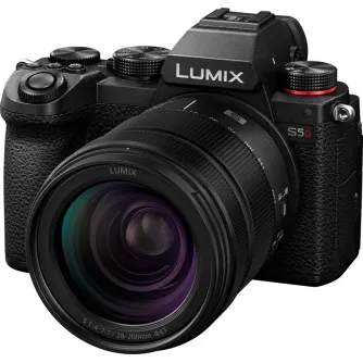 Mirrorless Cameras - PANASONIC LUMIX S5D WITH S-R28200 F/4-7.1 KIT DC-S5DHE-K - quick order from manufacturer