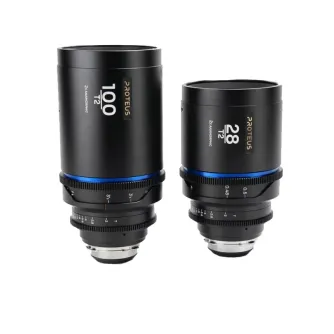 New products - Laowa Proteus 2X Anamorphic 2-Lens Bundle Set C (28mm, 100mm) - Blue (Meters) Arri PL (Default) + EF - quick order from manufacturer