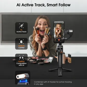 Accessories for stabilizers - Hohem Magnetic Fill light & Integrated with AI Tracking Module for iSteady M6 MTK L02 - quick order from manufacturer