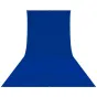 Westcott Kreukvrije Achtergrond Chroma Key Blauw (2,7 x 6,1m) Westcott 136
