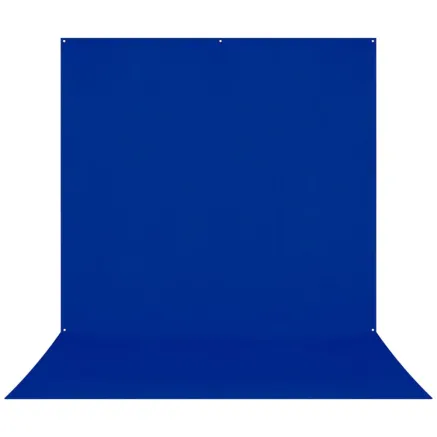 Westcott X Drop Pro Kreukbestendige Achtergrond Chroma Key Blauw Sweep (2.4 x 4 m) 839S