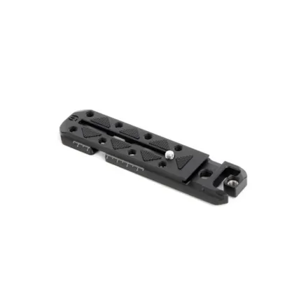 3 Legged Thing QR Ultra 150mm x 38mm Arca Compatible Long Plate, Darkness/Matte Black QRULTRA150 B