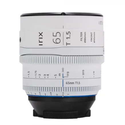 Irix Cine Lens 65mm T1.5 White for Canon (Metric) IL C65W EF M 