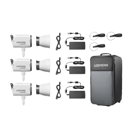 Godox Litemons LA300R RGB LED Video Light 3 light kit LA300R 3K