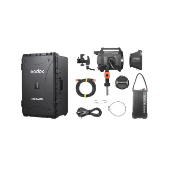 Monolight Style - Godox KNOWLED RGB Light with Plastic Carry Case MG1200R K2 MG1200R K2 - quick order from manufacturer