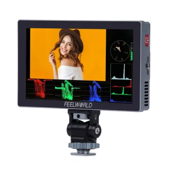 New products - Feelworld P6X 5.5 Inch Aluminium DSLR Camera Field Monitor Touch Screen 4K HDMI P6X - quick order from manufacturer