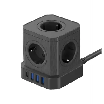 AC Adapters, Power Cords - Newell GaN Power Cube 9in1 black - buy today in store and with delivery