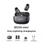 Wireless Lavalier Microphones - Boya wireless microphone mini-15 Lightning, black BOYA mini-15 - quick order from manufacturer