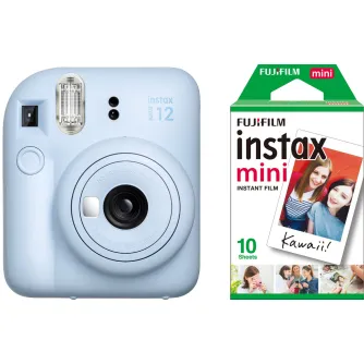 New products - Fujifilm Instax Mini 12, pastel blue + film - quick order from manufacturer