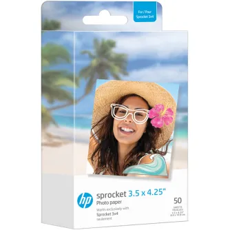 New products - HP photo paper Sprocket Zink 8.9x10.8cm 50 sheets HPIZ3X450 - quick order from manufacturer