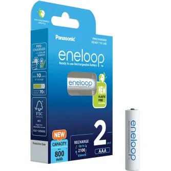 PanasonicBatteriesPanasonicenelooprechargeablebatteryAAA8002BPBK-4MCDE2BE