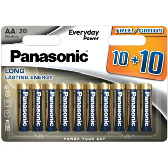 PanasonicBatteriesPanasonicEverydayPowerbatteryLR6EPS20BW(10 10)LR6EPS20BW10 10F