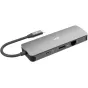 Docks & HUB - Silicon Power dock SR30 8in1, grey SPU3C08DOCSR300G - quick order from manufacturer