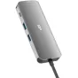 Docks & HUB - Silicon Power dock SR30 8in1, grey SPU3C08DOCSR300G - quick order from manufacturer