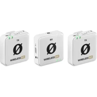 RodewirelessmicrophoneWirelessMEDual,whiteWIMEDUALW
