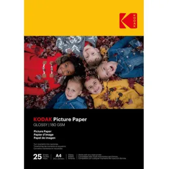 KodakfotopaberA4glossy180g25sheets9891624