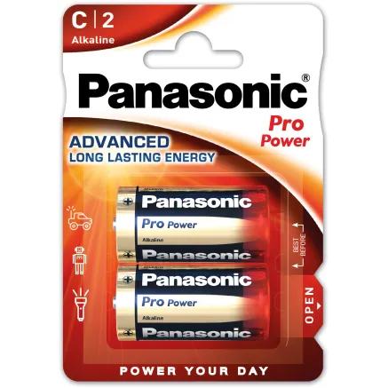 Panasonic Batteries Panasonic Pro Power battery LR14PPG/2B LR14PPG/2BP