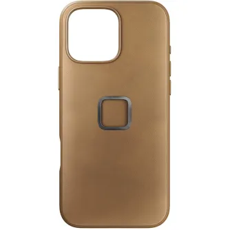 For smartphones - Peak Design case Apple iPhone 16 Pro Max Mobile Everyday Clarino Case, tan M-MC-BV-BR-1 - quick order from manufacturer