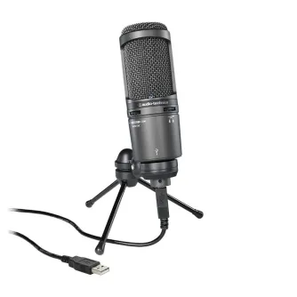 Podcast Microphones - Audio-Technica AT2020USB+ Cardioid Condenser USBmicrophone - buy today in Master Foto store and with delivery