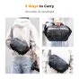 Belt Bags - K&F Alpha Sling 10L Navy KF13.157V4 - buy today in store and with delivery