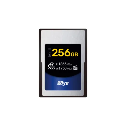 Wise 256GB CFexpress 4.0 Type A Mk-II Memory Card 1750 MB/s CFX4 A256M2