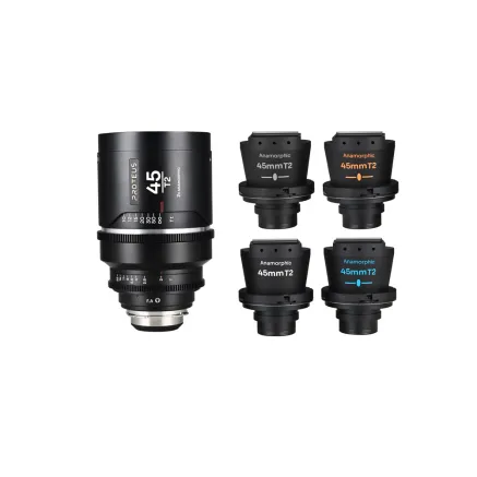 Laowa Proteus Flex 2X Anamorphic 45mm T2 - (Meters) For Arri PL (Default) + EF VE4520PLEFM F