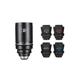 Laowa Proteus Flex 2X Anamorphic 85mm T2 - (Meters) For Arri PL (Default) + EF VE8520PLEFM F