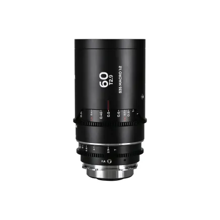Laowa Nanomorph 60mm T2.9 1.5X S35 Macro 12 (Silver) Arri PL VE6029PLEFS