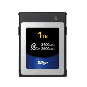 Wise 1TB CFexpress 4.0 Type B Memory Card 2600 MB/s CFX4 B1024