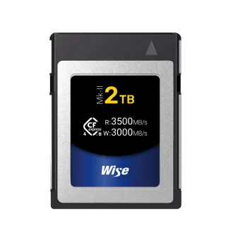 Wise 2TB CFexpress 4.0 Type B Mk-II Memory Card 3000 MB/s CFX4 B2048M2