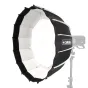 Caruba Quick Assembly Beautydish 60cm Zilver QBD S60