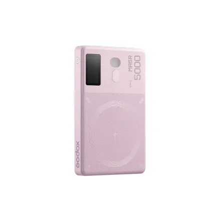 Godox MA5R Mobile Power Bank&RGB LED Light Roze MA5R Pink