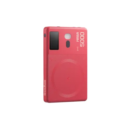 Godox MA5R Mobile Power Bank&RGB LED Light Rood MA5R Red