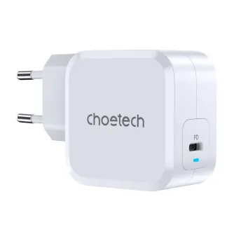 Choetech USB-C PD45W power charger EU (white) PD8007