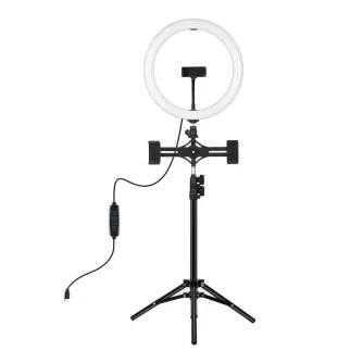 Ring light PULUZ with tripod and phone holder PKT3099B PKT3099B