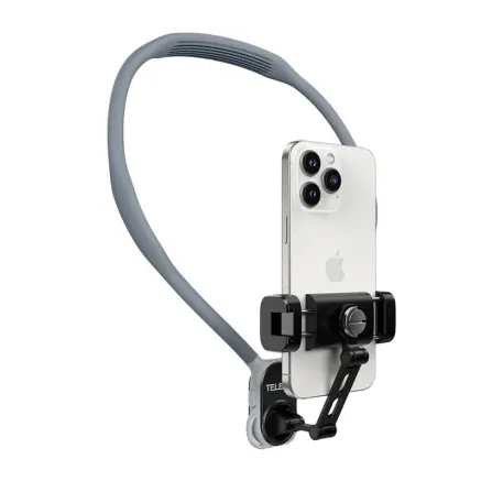 TELESIN neck mount with cell phone holder S2-HNB-02