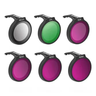 SUNNYLIFE set of six filters for DJI Neo MCUV+CPL+ND8+ND16+ND32+ND64 NE-FI877