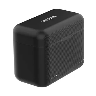 TELESIN 2-slot charger + card storage for Insta360 X4 S0-BCG-07-TIS