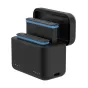 TELESIN 2-slot charger + card storage for Insta360 X4 S0-BCG-07-TIS