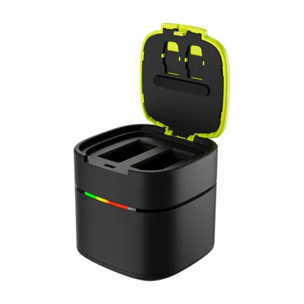 TELESIN Box dual-channel charger for GoPro Hero 12/ 11 / 10 / 9 (fast charging) 
