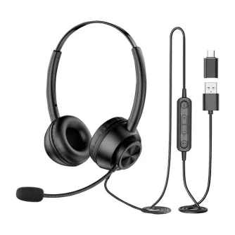 Wired headset with microphone New Bee H368 H368