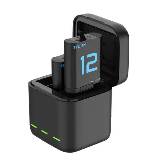 TELESIN dual battery charger for GoPro Hero 12/11/10/9 S0-BCG-04-TGP