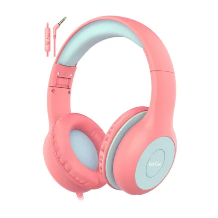 EarFun Kids K1 In-Ear Headphones (purple-pink) K1PB